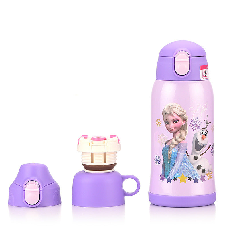 Frozen Thermal Bottle  With Straw 316 S