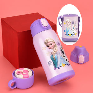 Frozen Thermal Bottle  With Straw 316 S