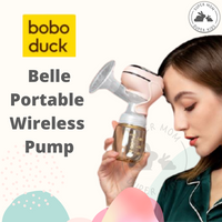 Boboduck Belle Wireless Portable Breast Pump (PPSU) - 1 year warranty by Boboduck Malaysia