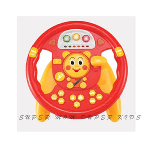 Children's Early Education Sound And Light Deformation Steering Wheel
