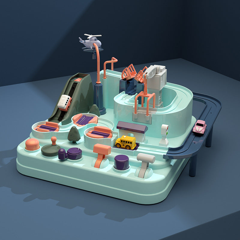 Car Adventure Toy Race Set for Kids, Educational Toy Set