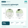 MOMWILIKE G2 Wearable Breast Pump Handsfree with Apps Control