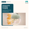 MOMWILIKE G2 Wearable Breast Pump Handsfree with Apps Control