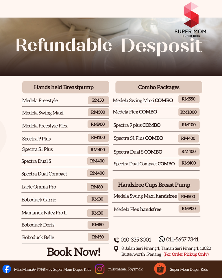 Breast Pump Rental Daily Rental【Try before Purchase】