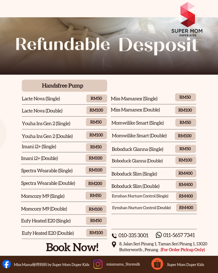 Breast Pump Rental Daily Rental【Try before Purchase】