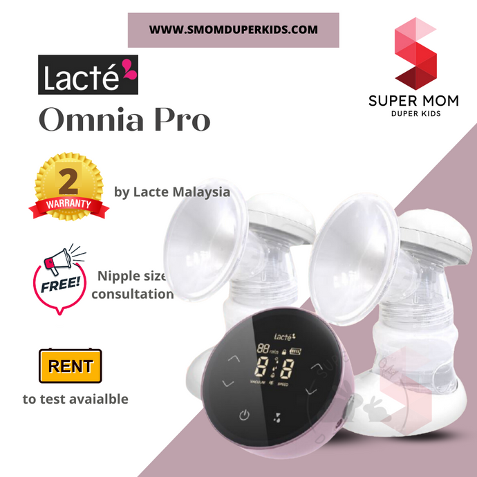 Lacte Omnia PRO Double Rechargeable Electric Breast Pump