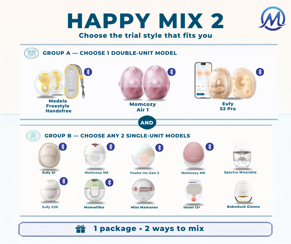 Breast Pump Rental Daily Rental【Try before Purchase】