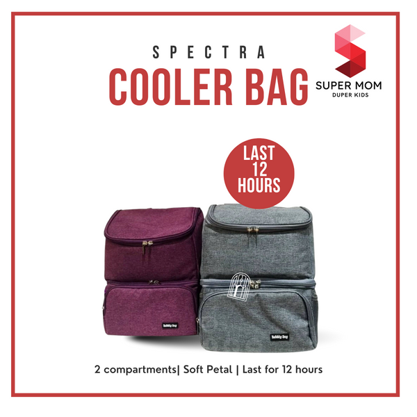 Spectra Milk Storage Bubbly Joy Dual Compartment Cooler Bag