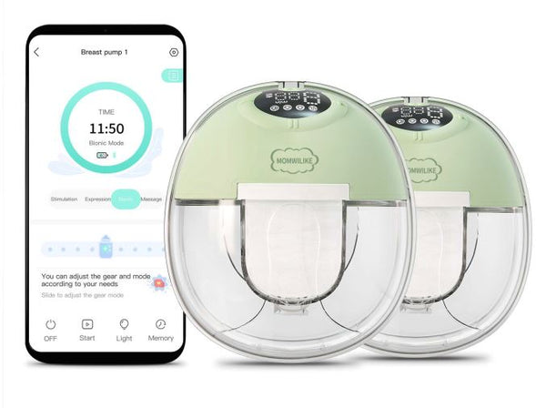 Momwilike SMART APPS WEARABLE  BREAST PUMP