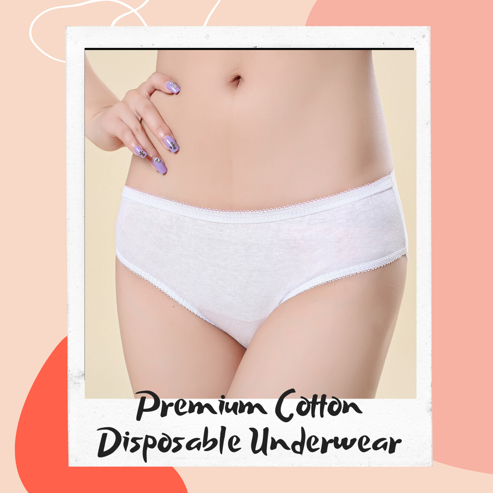 FREEGO Extra Comfort Cotton Disposable Underwear