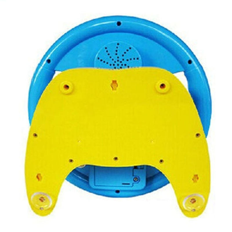 Children's Early Education Sound And Light Deformation Steering Wheel Toy