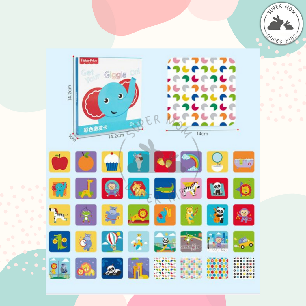 Fisher Price Baby Visual Stimulation Flash Card