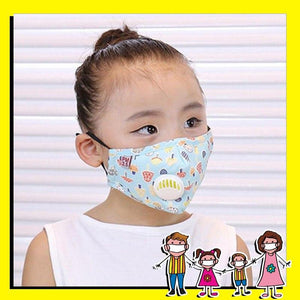 Kids Reusable Particulate Mask with Respirator Valve ( With PM2.5 Filter)